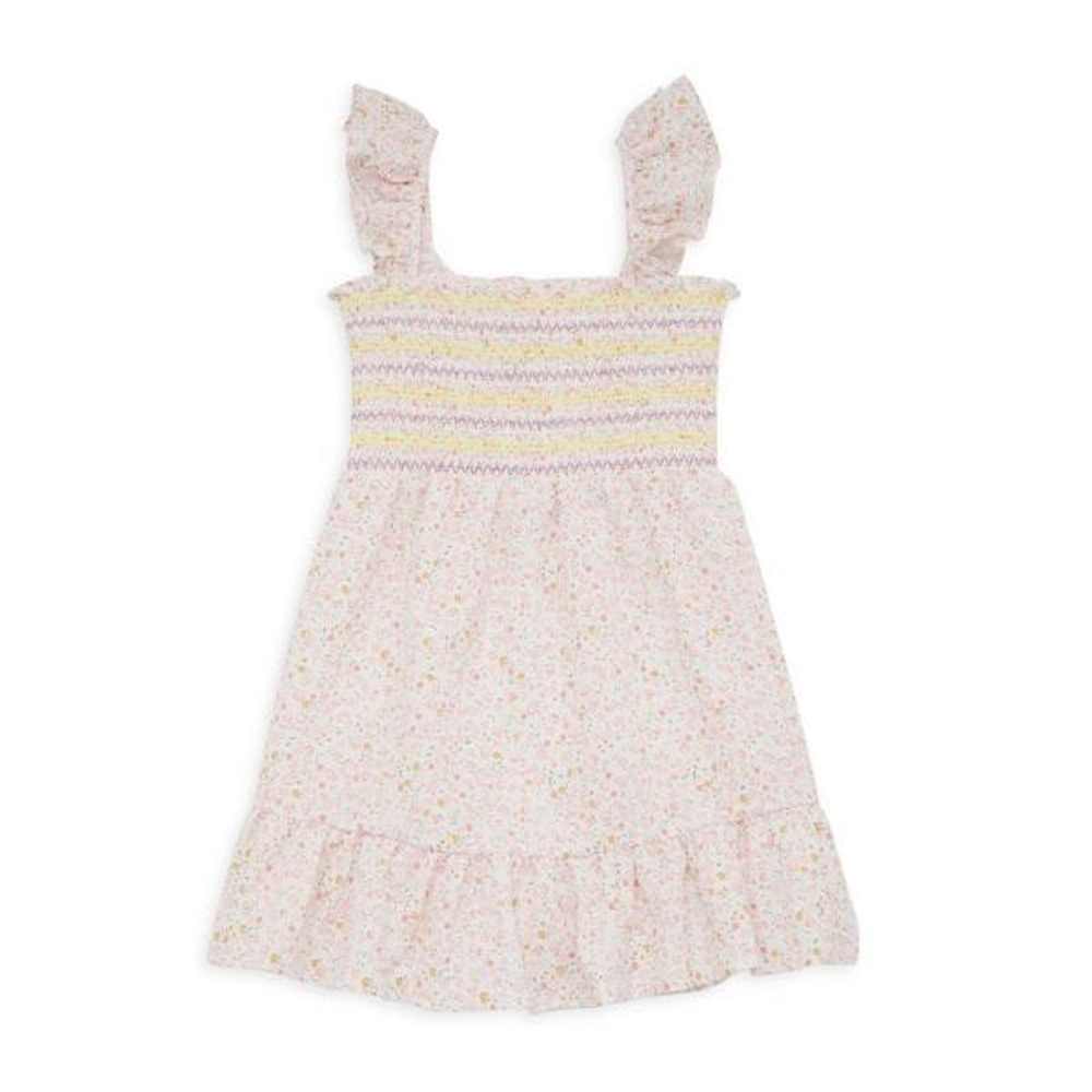 Design History Girls Pink Combo Dress babysupermarket