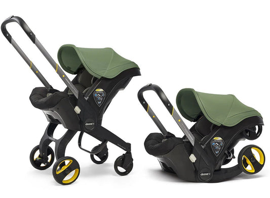 Doona Infant Car Seat + Latch Base - Desert Green