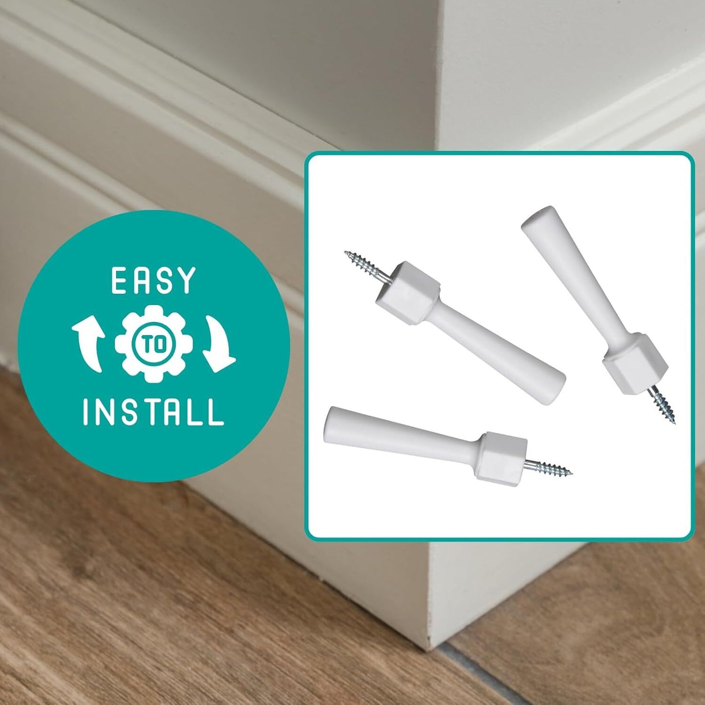 KidCo 3PK Soft Jamb Door Stops