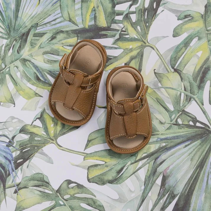 Elephantito Baby Boys Sandal - Caramel