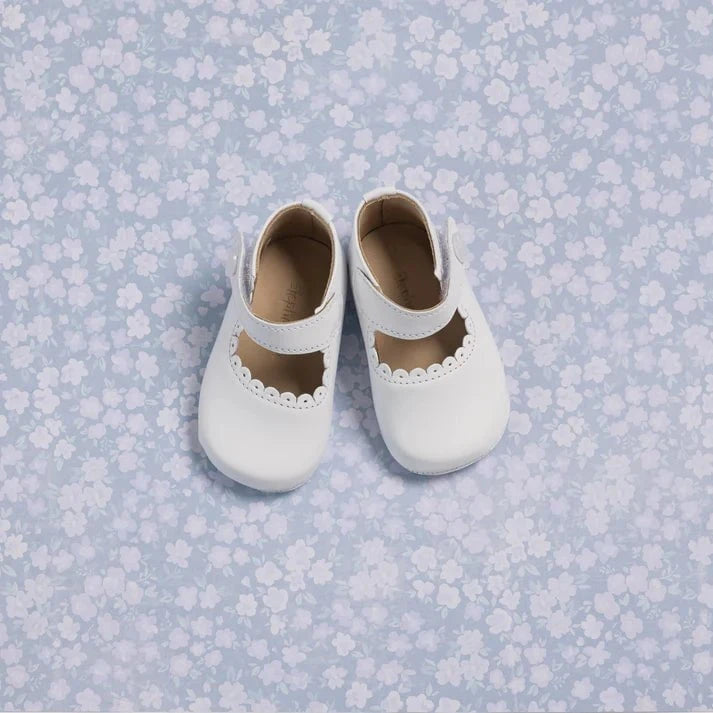 Elephantito Baby Girls Mary Jane - White