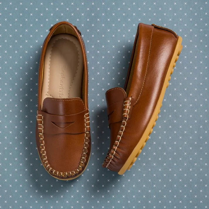 Elephantito Boys Alex Driver - Natural Brown