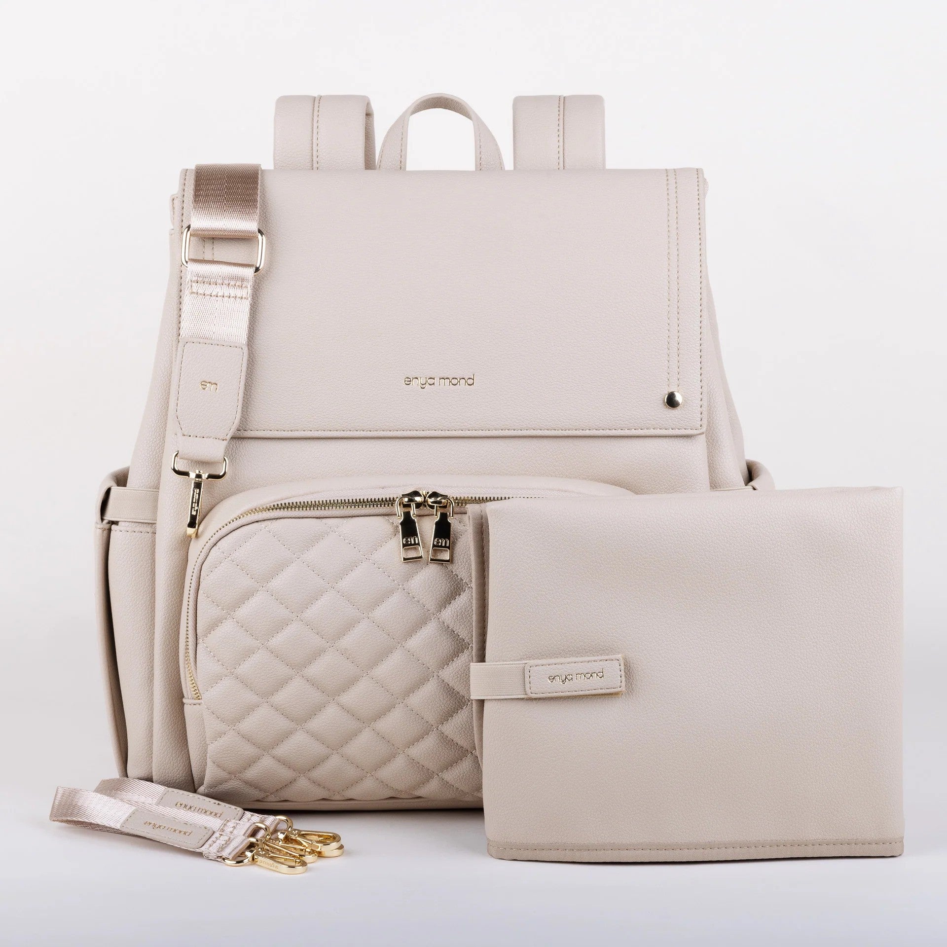 Enya Mond Diaper Bags Enya Mond Luna Diaper Bag Isabelline