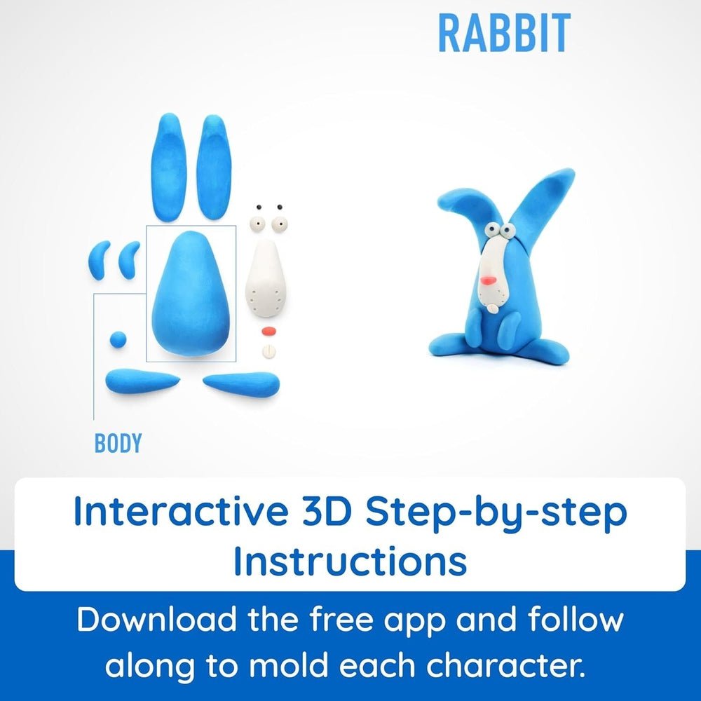 Fat Brain Toys Toys / Activity / Art and Crafts Fat Brain Hey Clay Animals