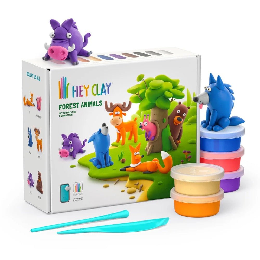 Fat Brain Toys Toys / Activity / Art and Crafts Fat Brain Hey Clay Forest Animals