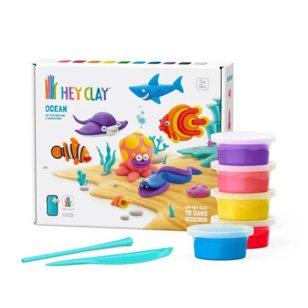 Fat Brain Toys Toys / Activity / Art and Crafts Fat Brain Hey Clay Ocean Creatures