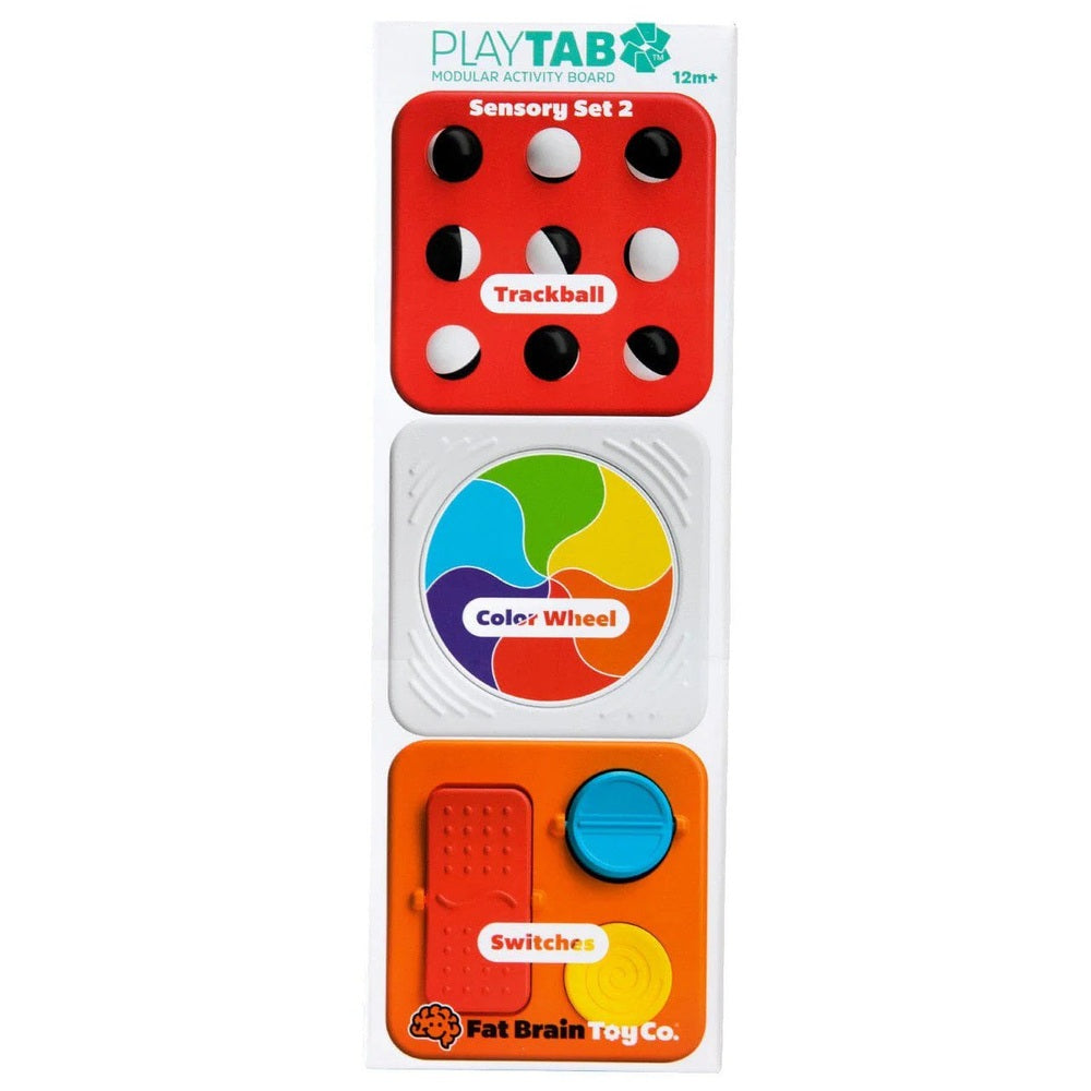 Fat Brain Play Tab Modular Activity Board Sensory Set 2