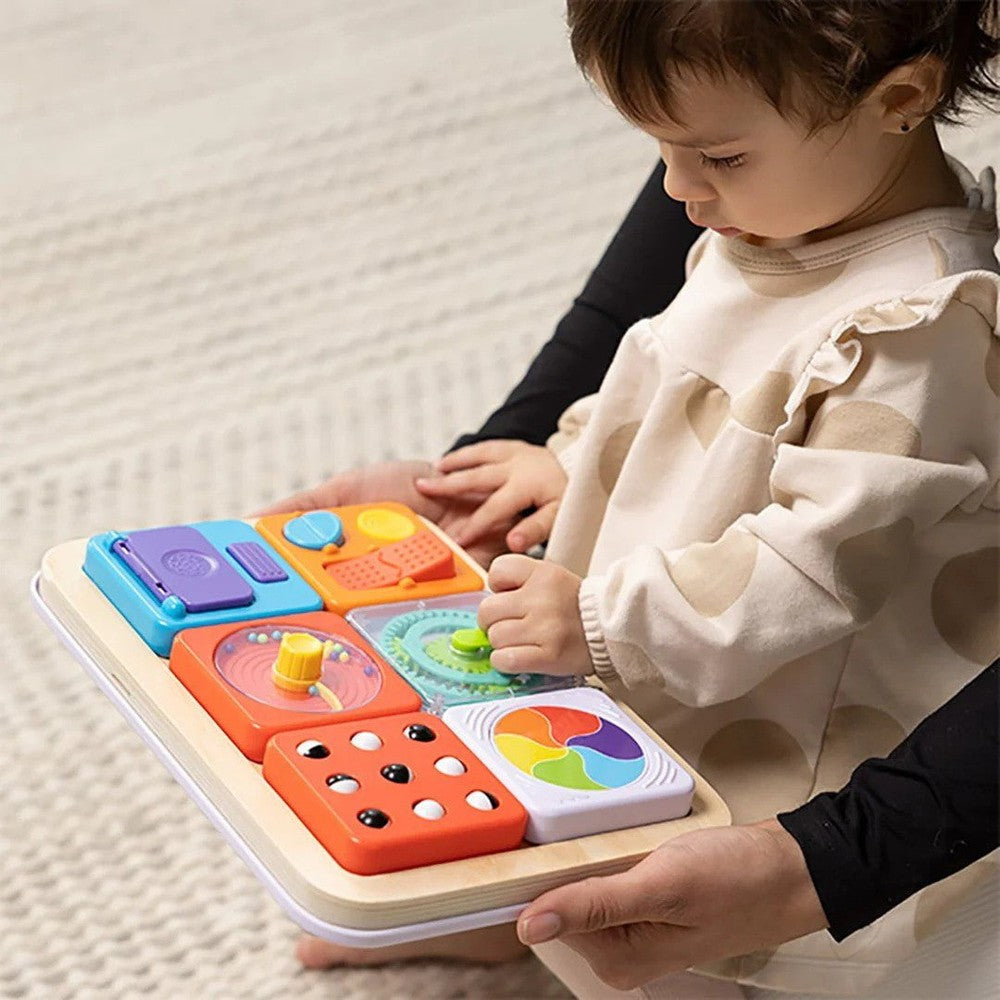 Fat Brain Toys Activity Fat Brain Play Tab Modular Activity Board Sensory Set 3