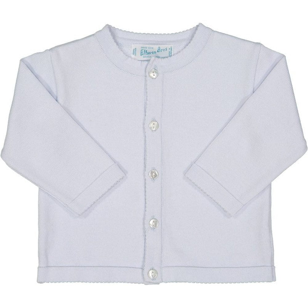 Feltman BrothersFeltman Brothers Light Blue Classic Knit CardiganBabysupermarket