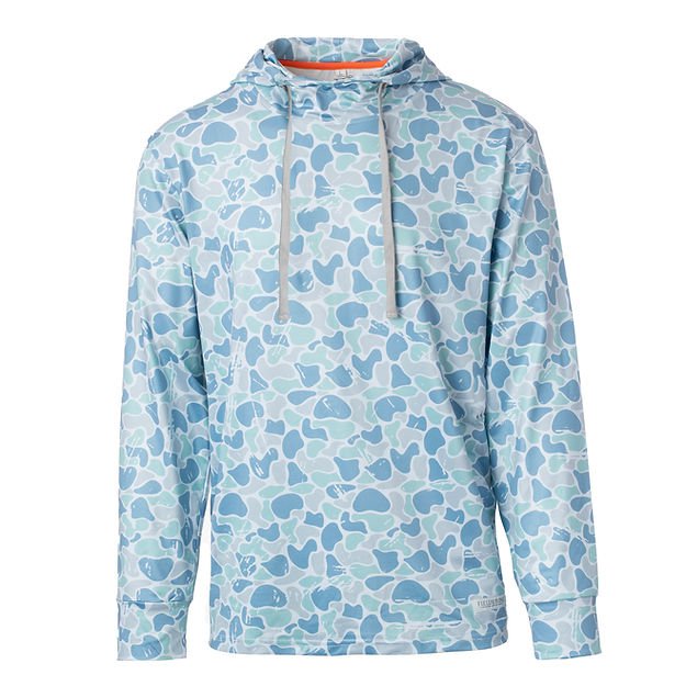 Fieldstone Boys Saltwater Camo Performance Hoodie