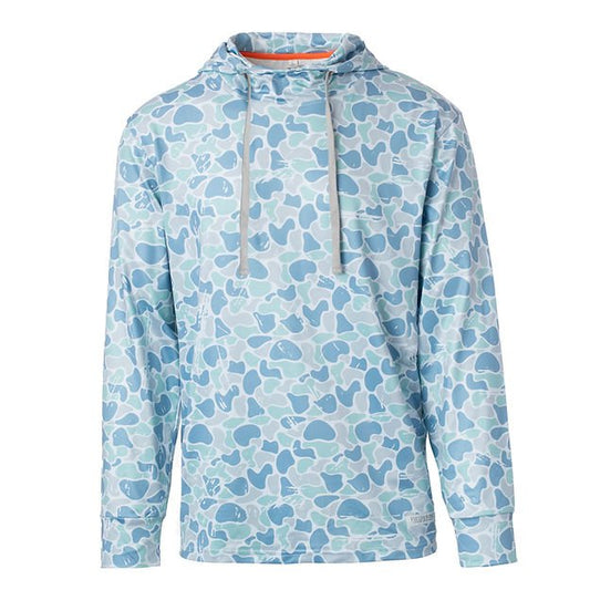 Fieldstone Boys Saltwater Camo Performance Hoodie