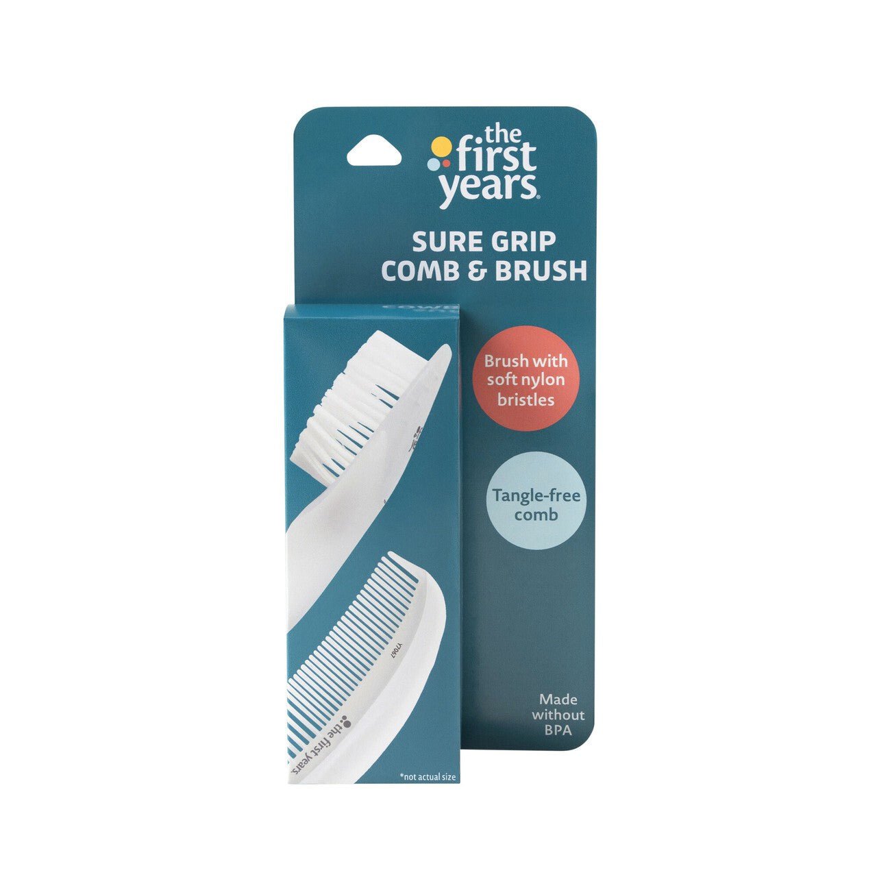 First Years Sure Grip Comb & Brush