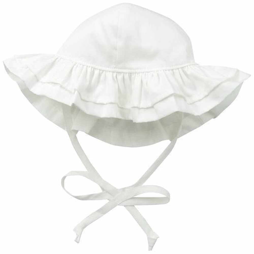 Flap Happy Double Ruffle Hat
