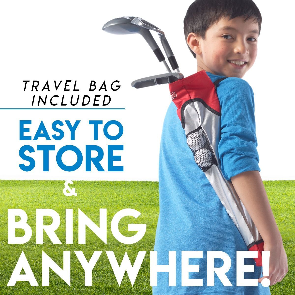 Franklin Sports Adjust-A-Sport Youth Golf Club Set