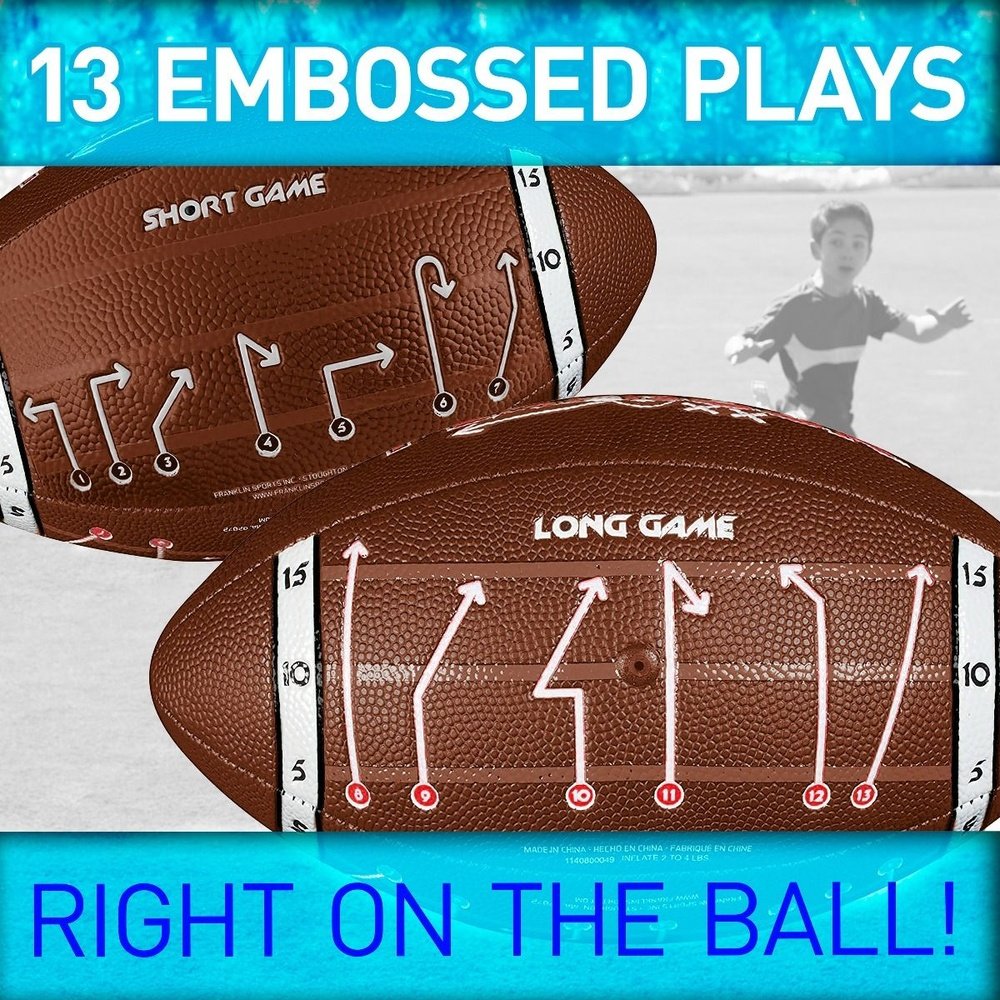 Franklin Sports Mini Playbook Flag Football