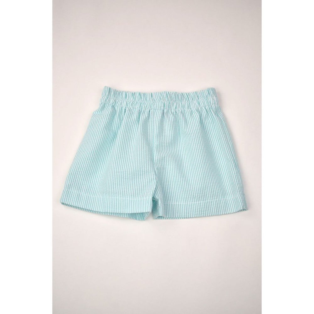 Funtasia Too Boys Green Stripe Short