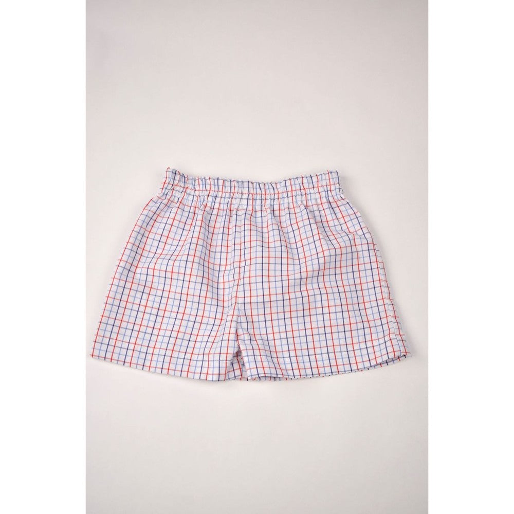 Funtasia Too Boys Primary Plaid Short
