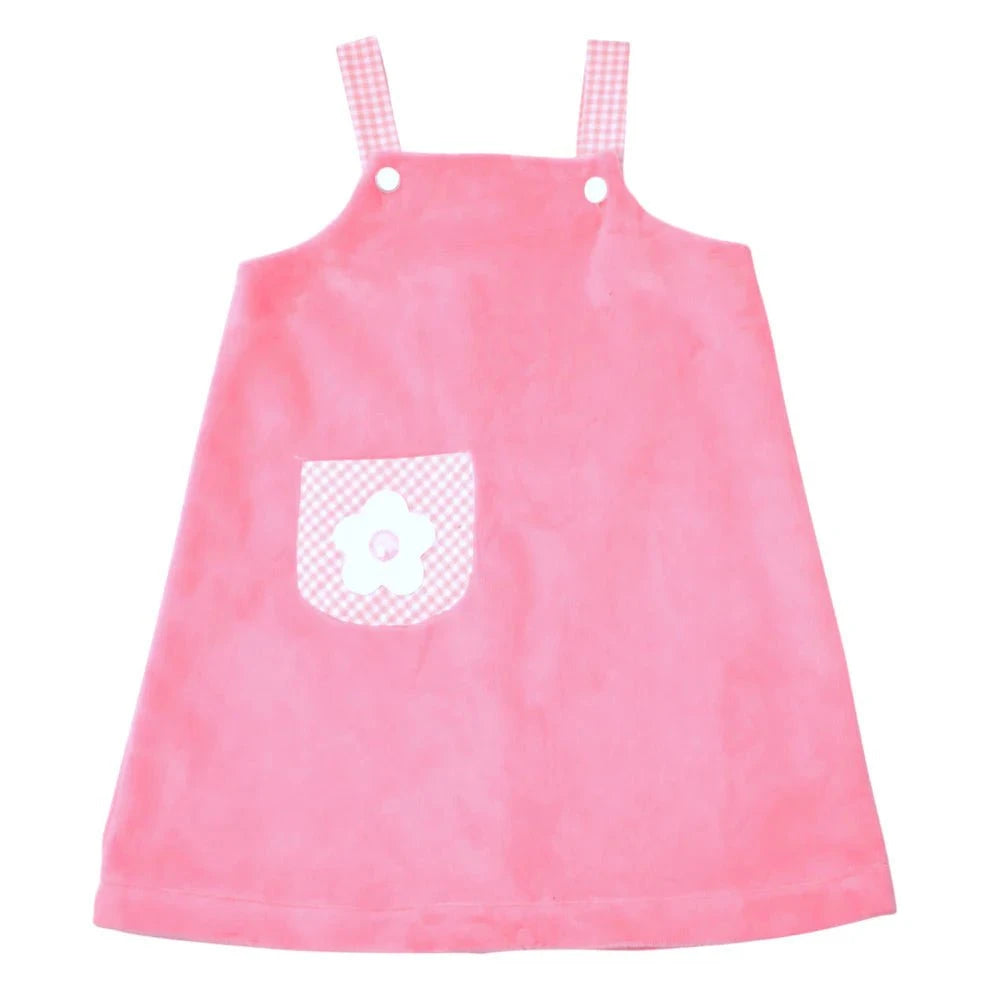 Funtasia Too Flower Pocket Minky Dot Jumper