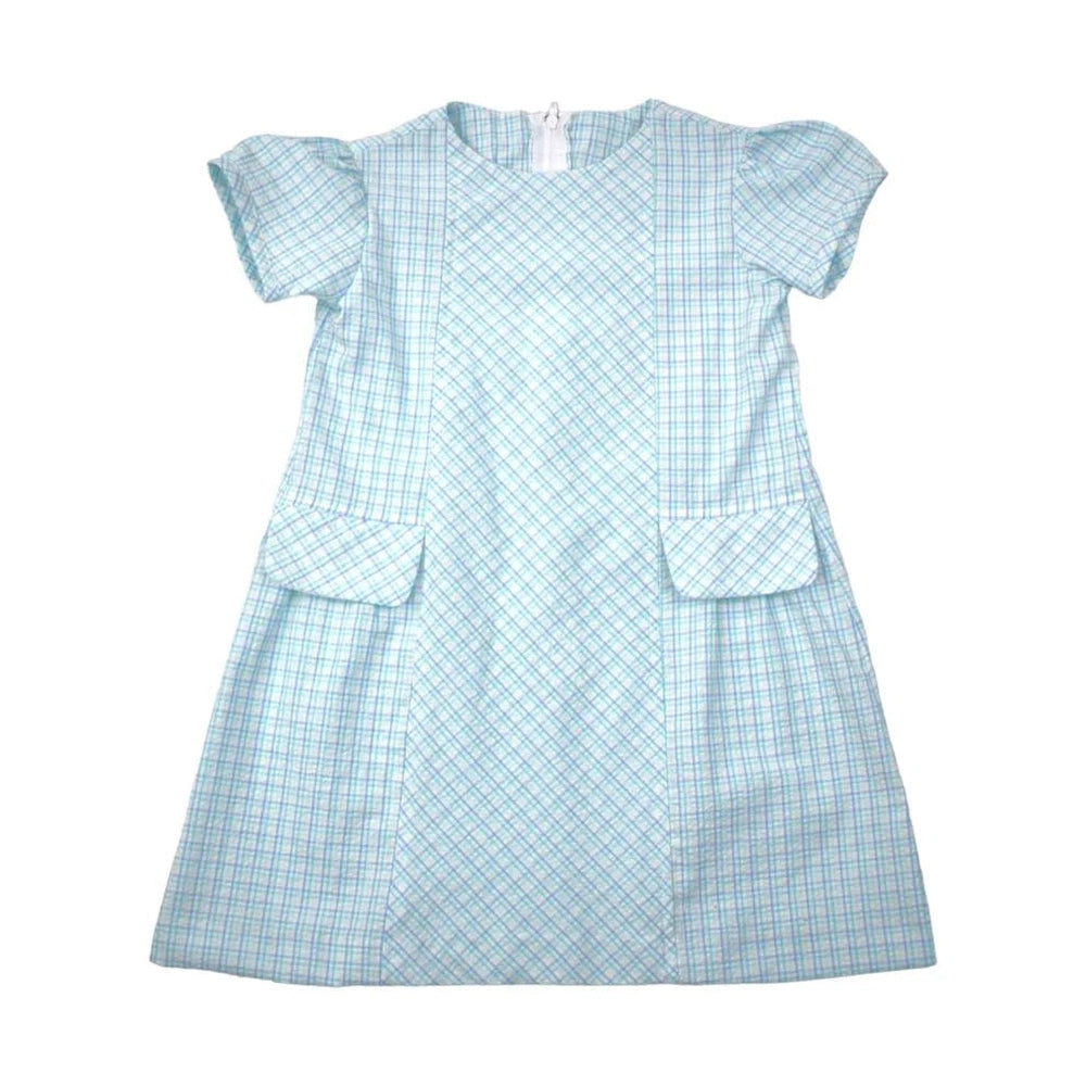 Funtasia Too Girls Plaid Seersucker Dress