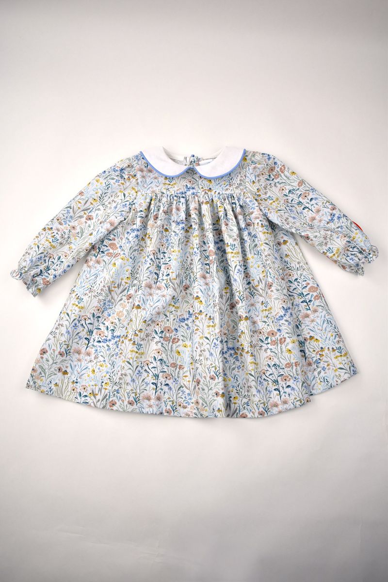 Funtasia Too Girls Willow Floral Long Sleeve Dress