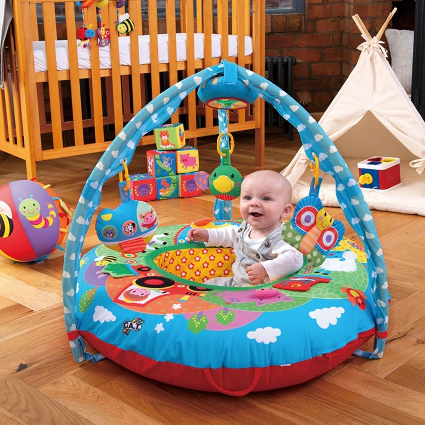 Galt Toys Playnest & Gym Fabric Covered