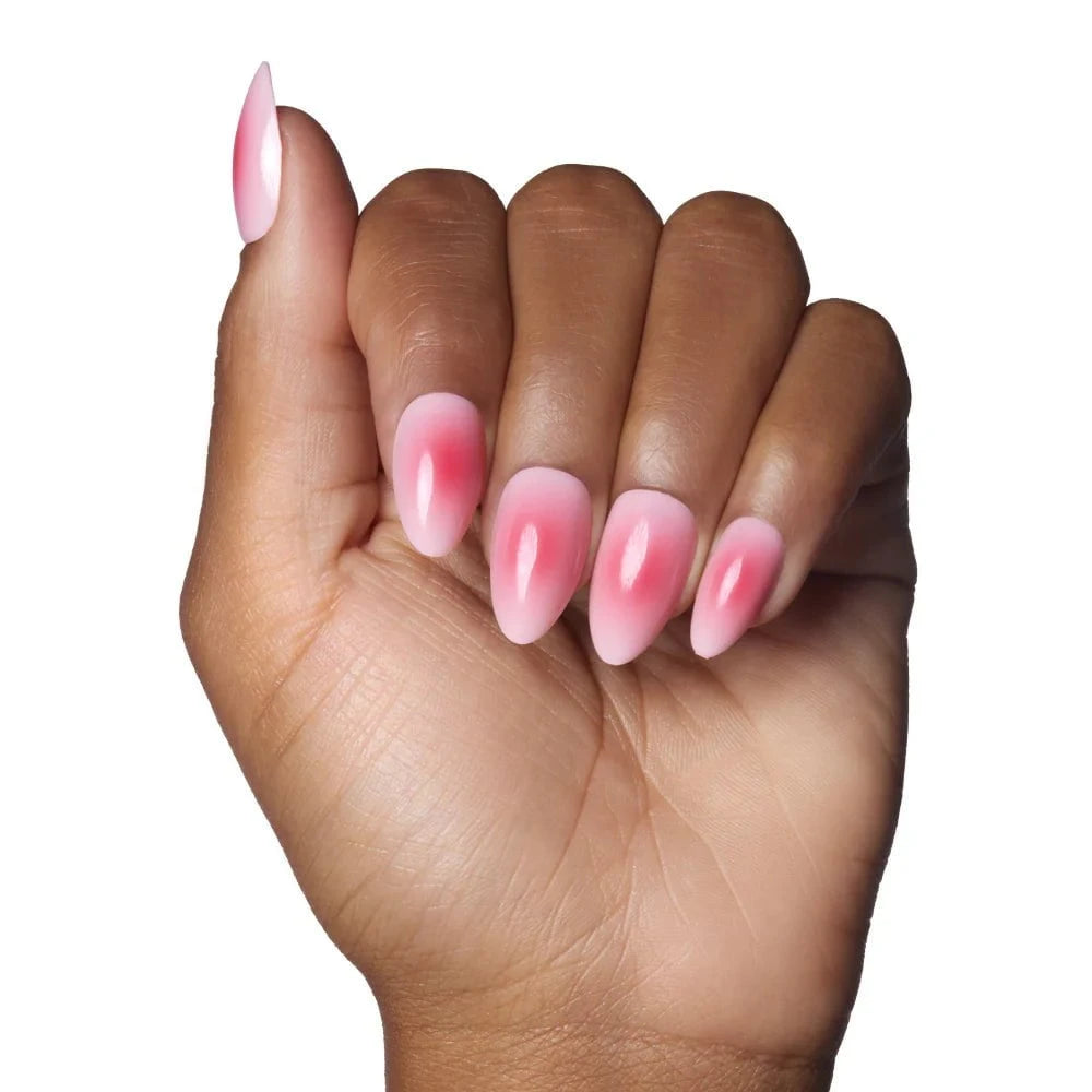 Glamnetic Press-On Nails - Blushing Aura, Short Almond