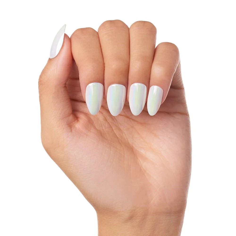 Glamnetic Press-On Nails - Moonlight, Short Almond