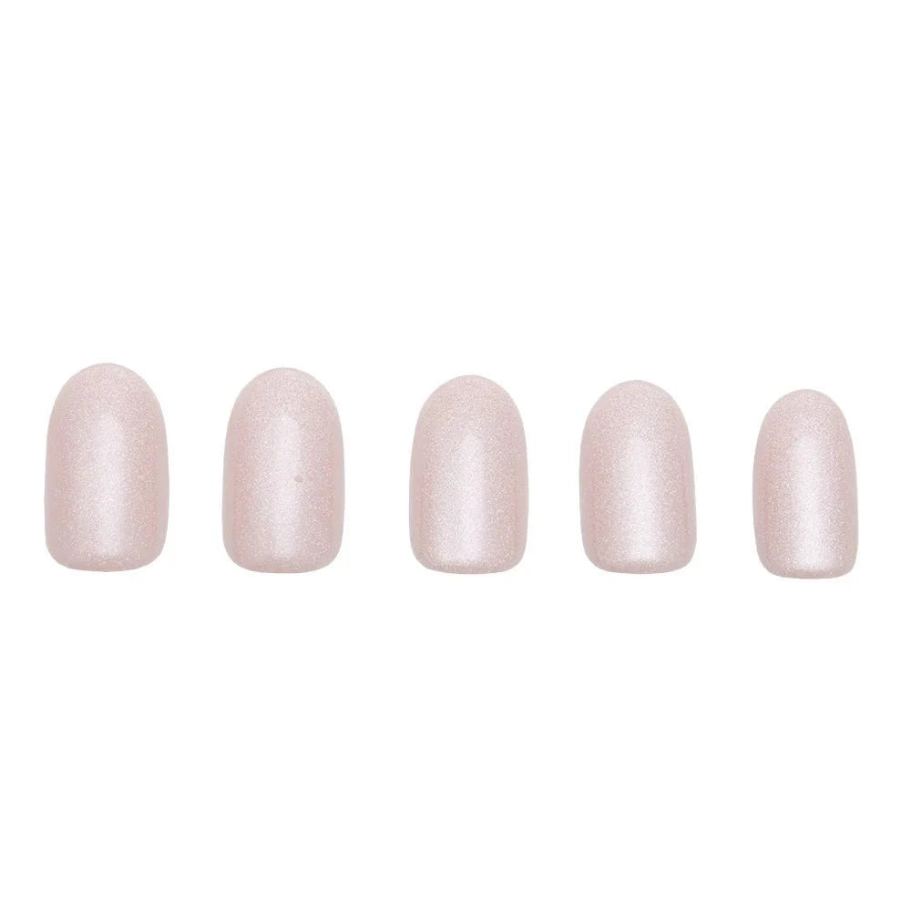 Glamnetic Glamnetic Press-On Nails - Pure Intentions Short Round