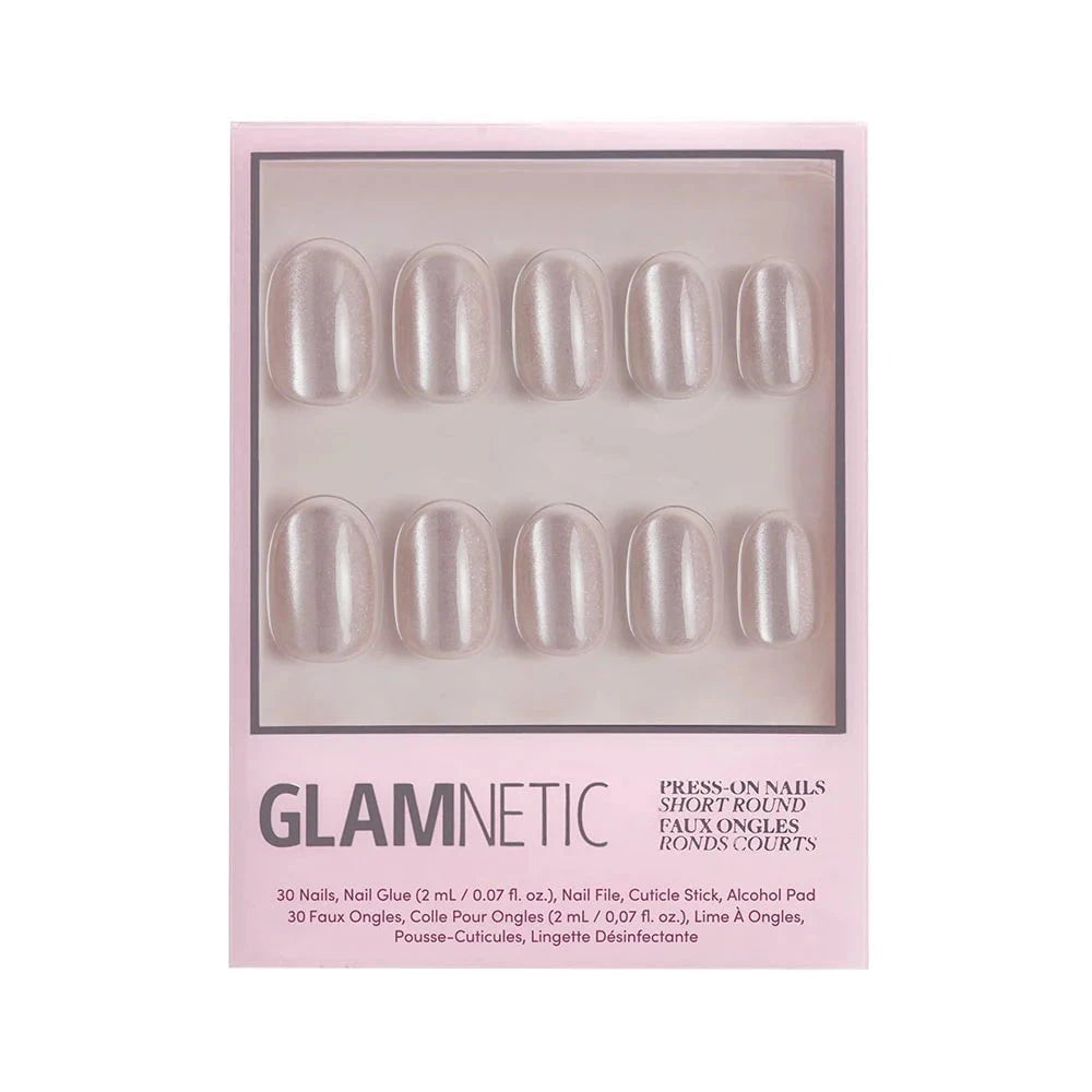 Glamnetic Glamnetic Press-On Nails - Pure Intentions Short Round