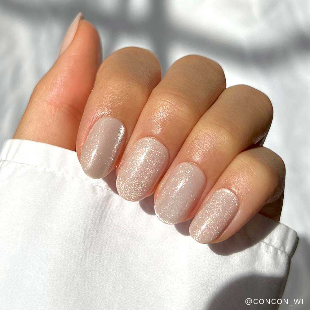 Glamnetic Glamnetic Press-On Nails - Pure Intentions Short Round