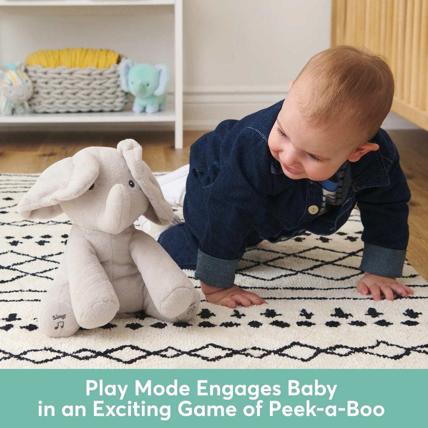 Gund Animated Flappy The Elephant, 12 in
