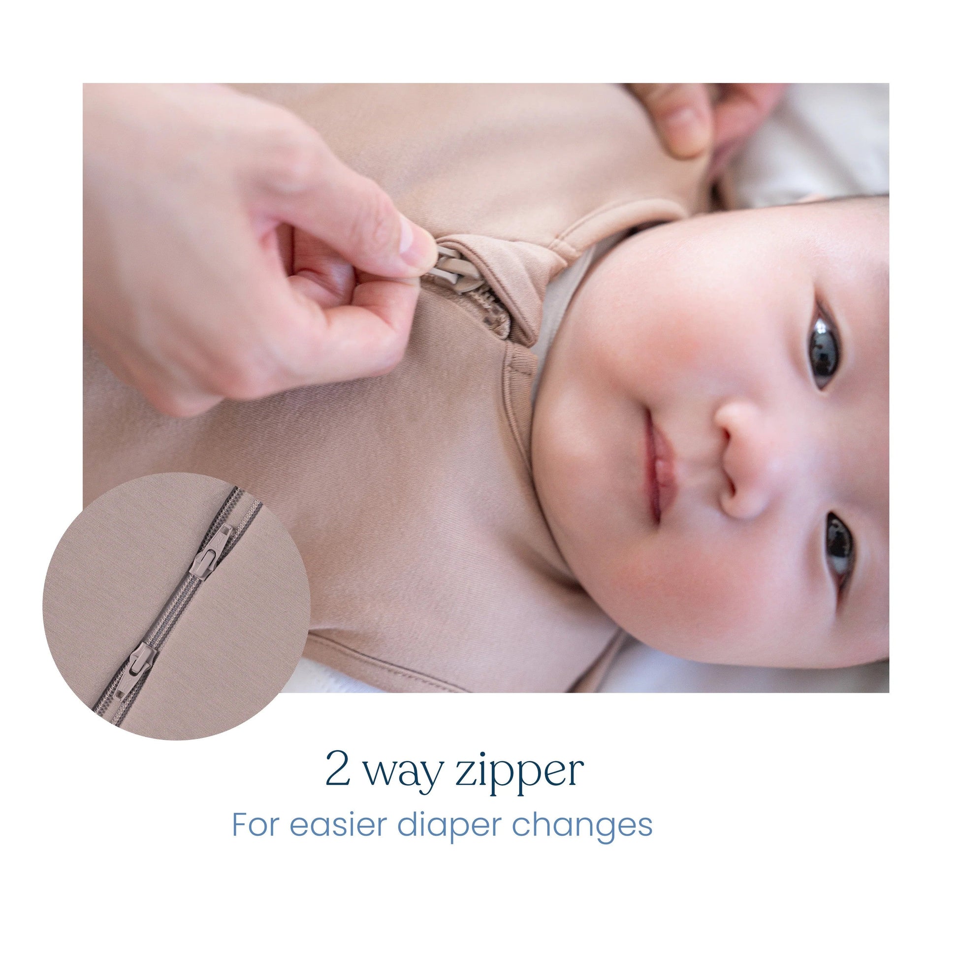 Halo Sleepsack Swaddle SuperSoft Bamboo TOG 2.0 Calm Sage Newborn