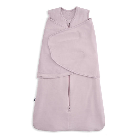 Halo Sleepsack Swaddle SuperSoft Bamboo TOG 2.0 Mauve Small