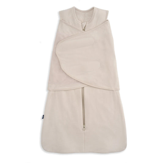 HALO Sleeper Swaddle Halo Sleepsack Swaddle SuperSoft Bamboo TOG 2.0 Oat Newborn