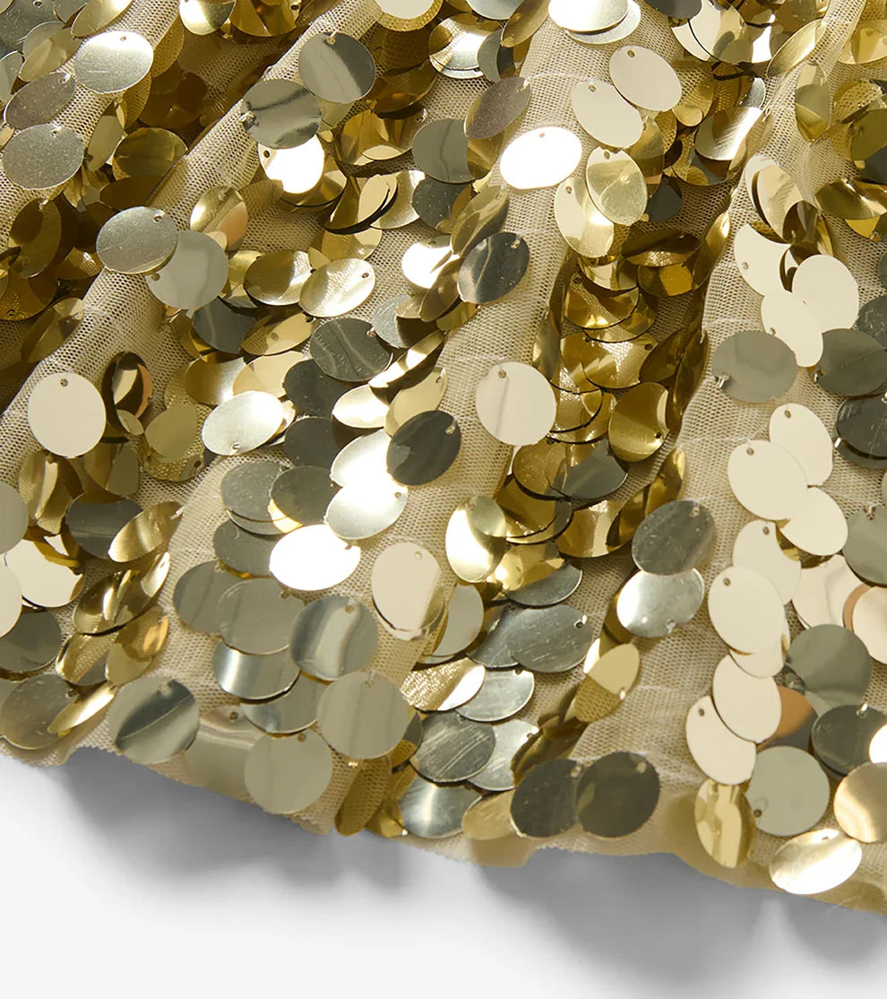 Hatley Girls Skirts Hatley Girls Gold Sequin Skirt