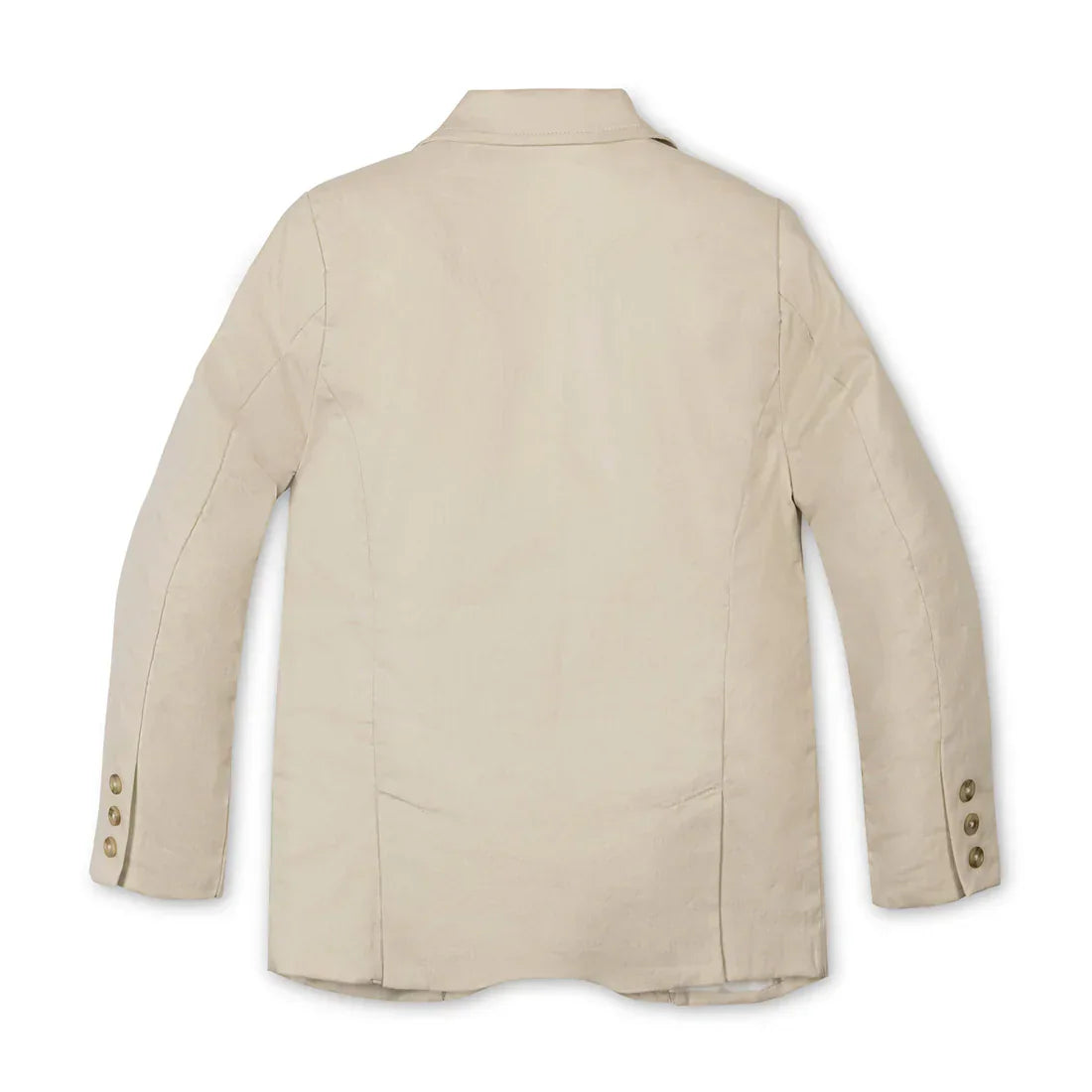 Hope & Henry Hope & Henry Boys Linen Suit Jacket - Sand Linen