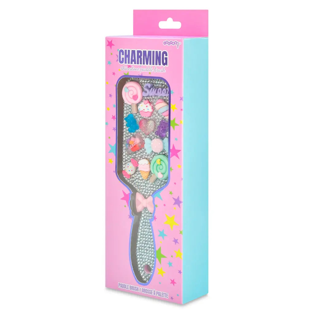 Iscream Iscream Girls Charming Rhinestone Paddle Brush