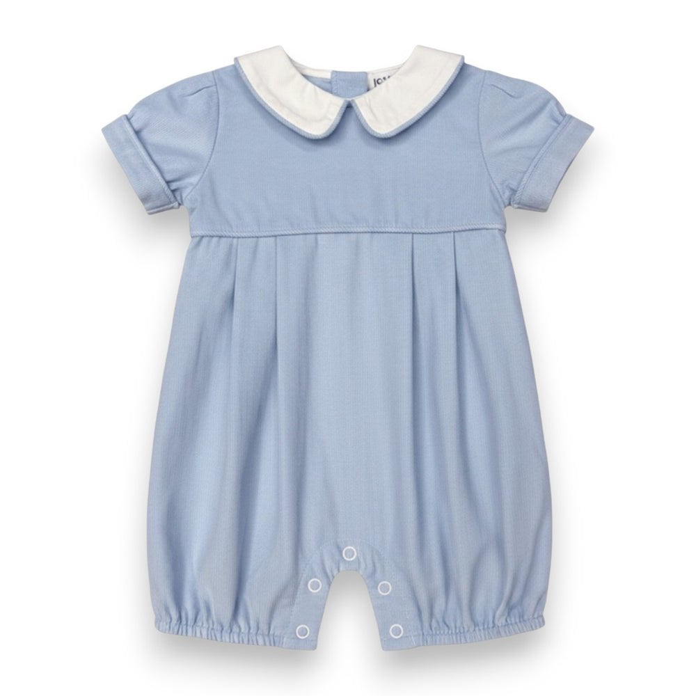 Ishtex Textile ProductsIshtex Textile Products Boys Blue Corduroy RomperBabysupermarket