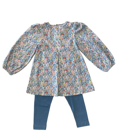 Ishtex Textile Products Kids Festive Flower / 4T/4 Ishtex Textile Products Festive Flower Tunic Set
