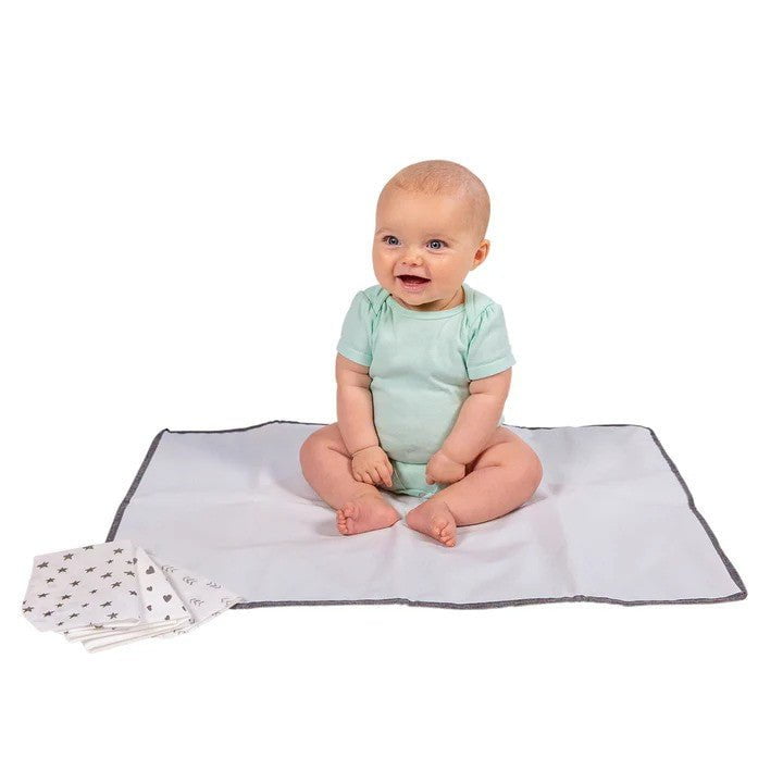 J L Childress Healthy Habits 2-IN-1 Changing Pad Bundle
