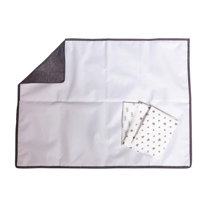 J L Childress Healthy Habits 2-IN-1 Changing Pad Bundle