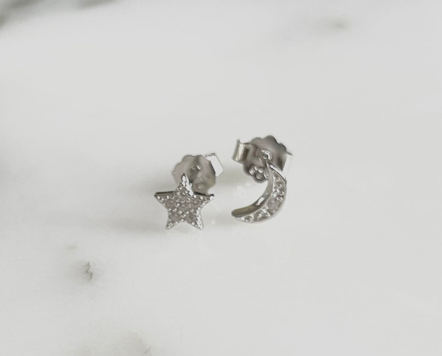 Jack and Jewelz Apparel & Gifts Jack and Jewelz Moon & Star Earrings