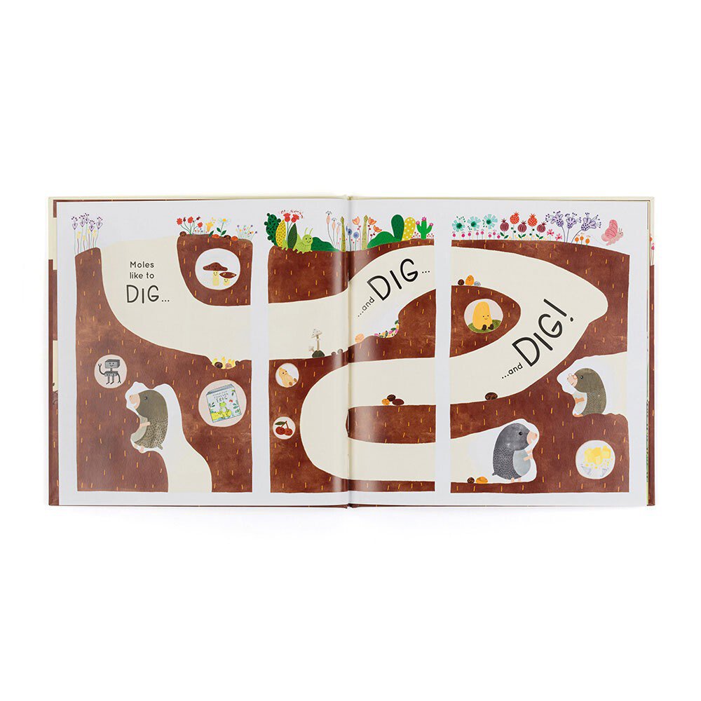 Jellycat Toys / Educational / Children Books Jellycat Muswell Mole and the Buried Treasure Book