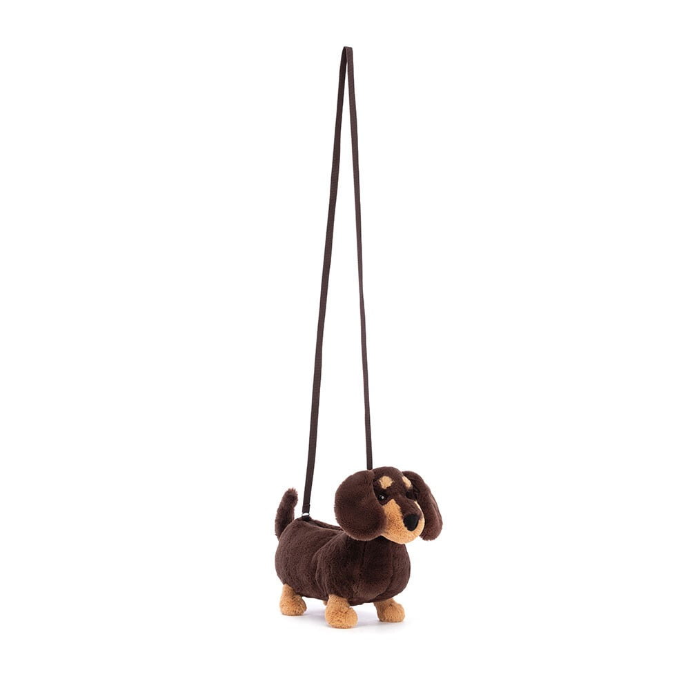 Jellycat Plush Jellycat Otto Sausage Dog Shoulder Bag