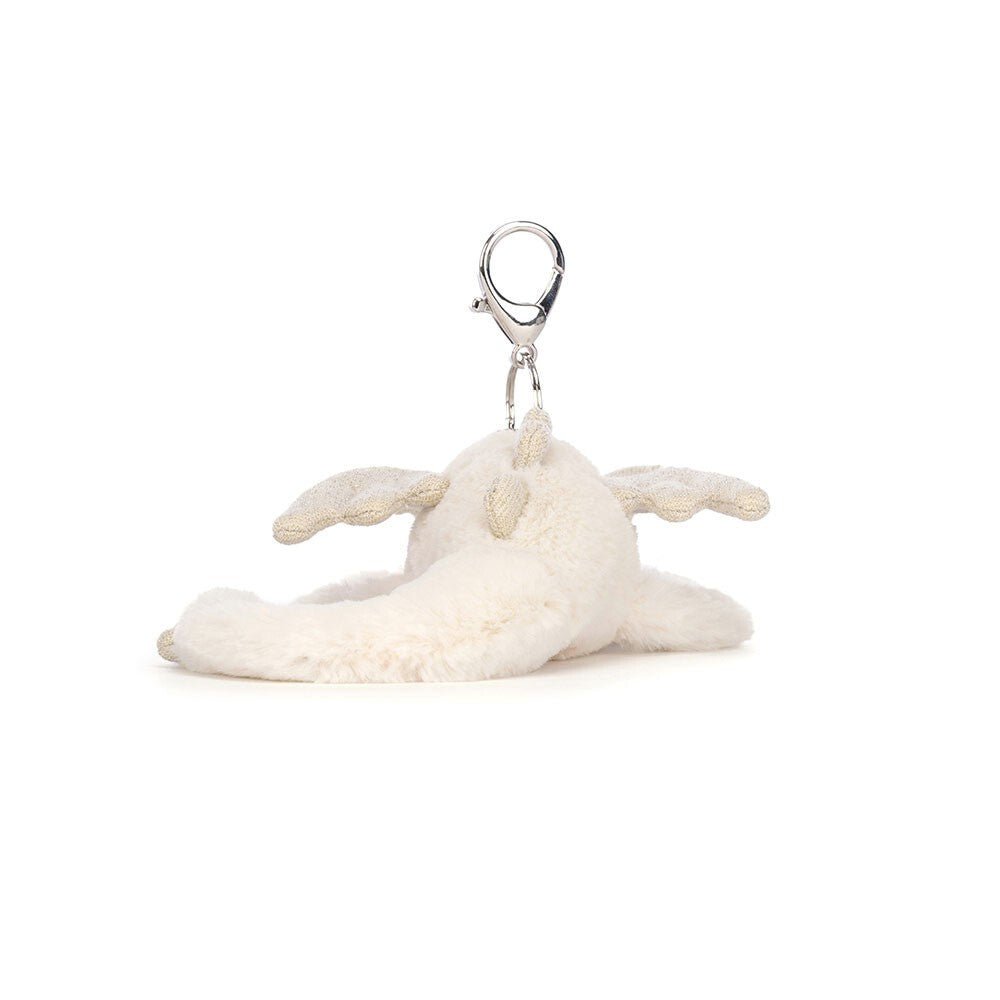 Jellycat Plush Jellycat Snow Dragon Bag Charm