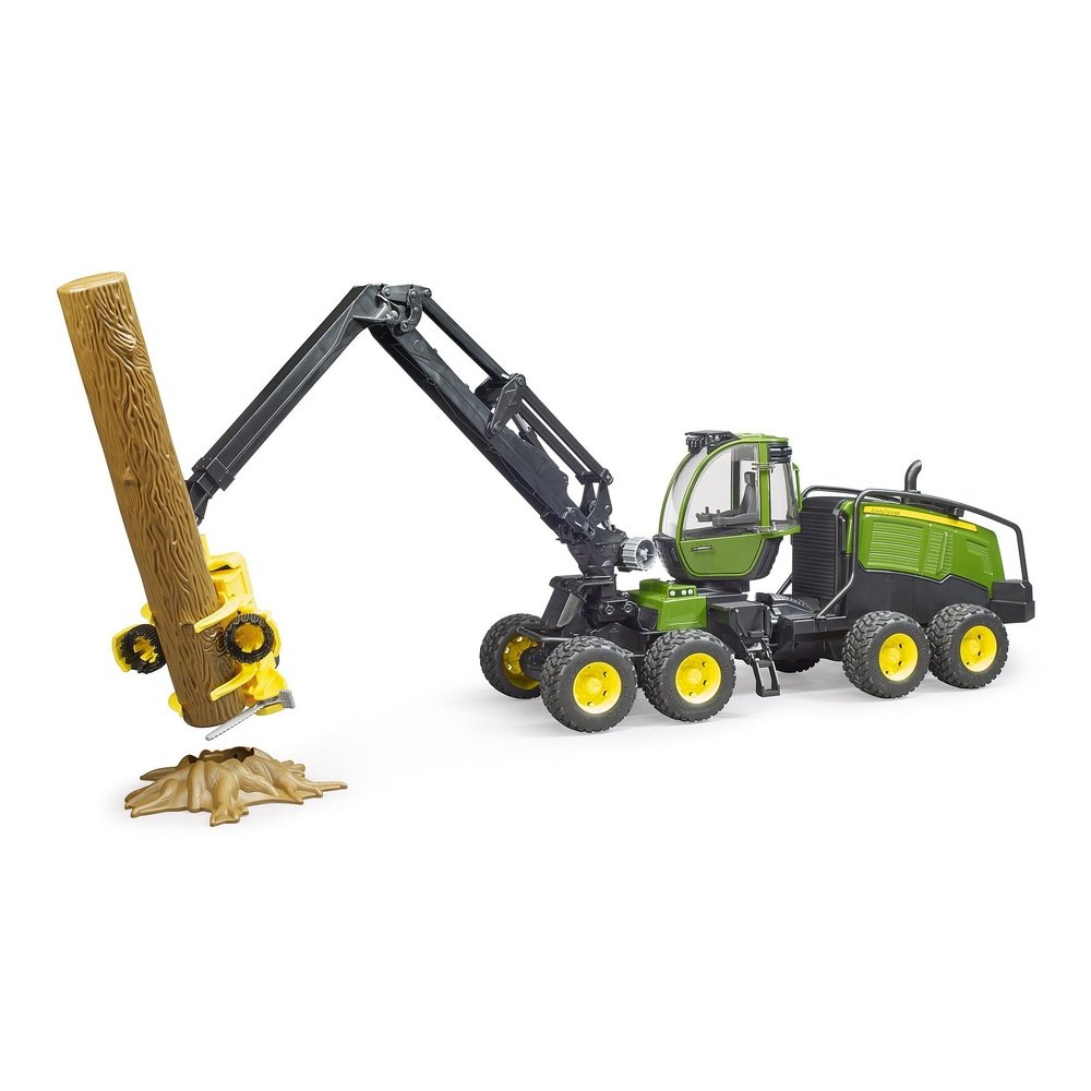 Bruder Toys AmericaJohn Deer Harvester w/LogsBabysupermarket