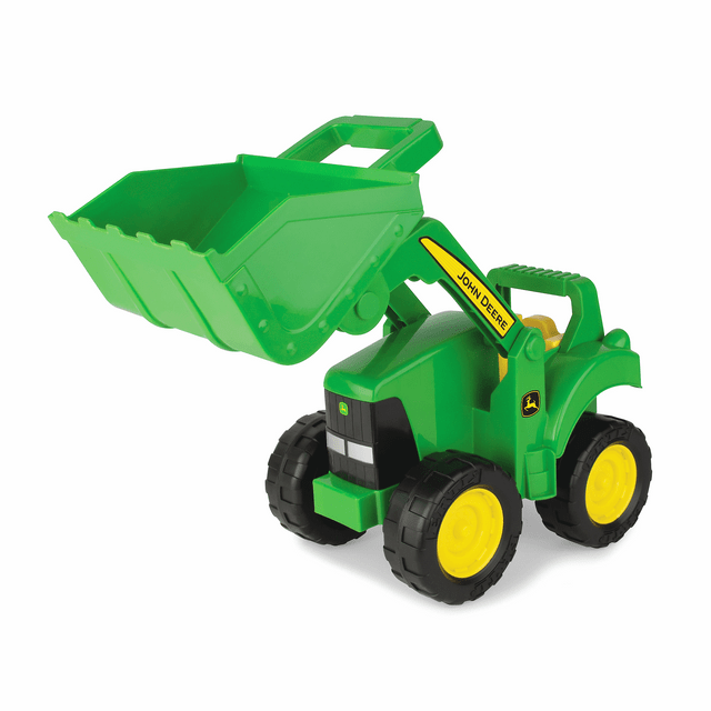 Tomy Play Vehicles John Deere 15 Inch Big Scoop Tractor With Loader