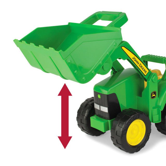 Tomy Play Vehicles John Deere 15 Inch Big Scoop Tractor With Loader