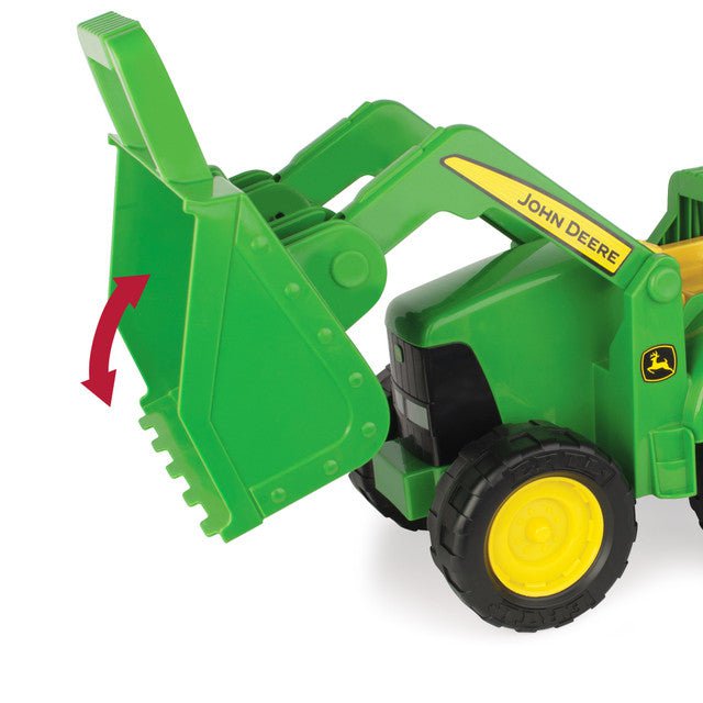 Tomy Play Vehicles John Deere 15 Inch Big Scoop Tractor With Loader