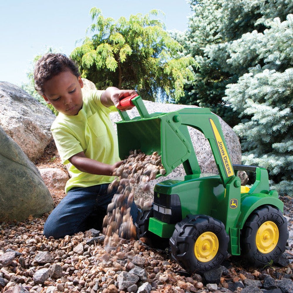 Tomy Play Vehicles John Deere 21" Big Scoop Tractor with Loader